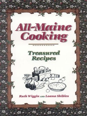 cover image of All-Maine Cooking